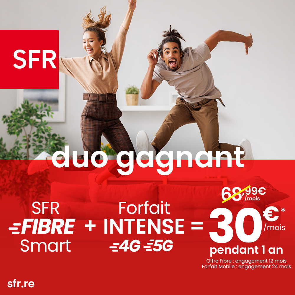Centre Commercial Le Portail - offre enseigne - boutique Espace SFR Réunion