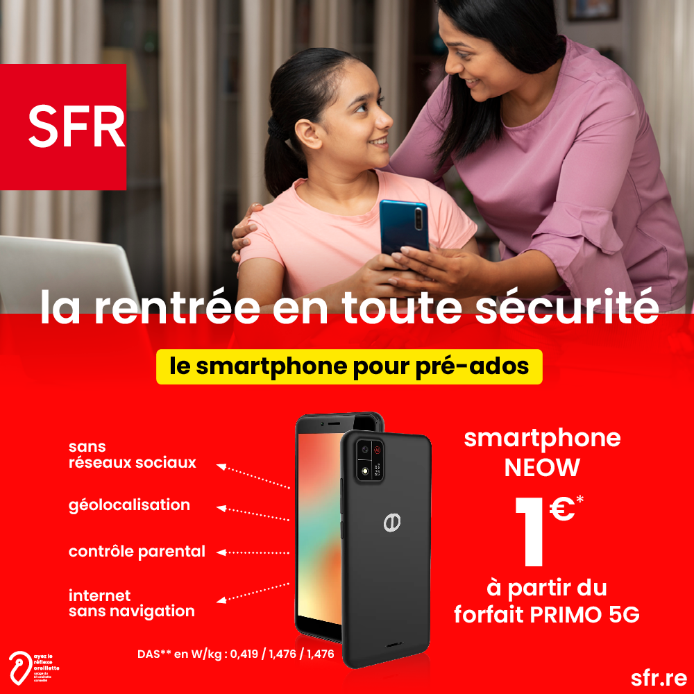 Centre Commercial Le Portail - offre enseigne - boutique Espace SFR Réunion