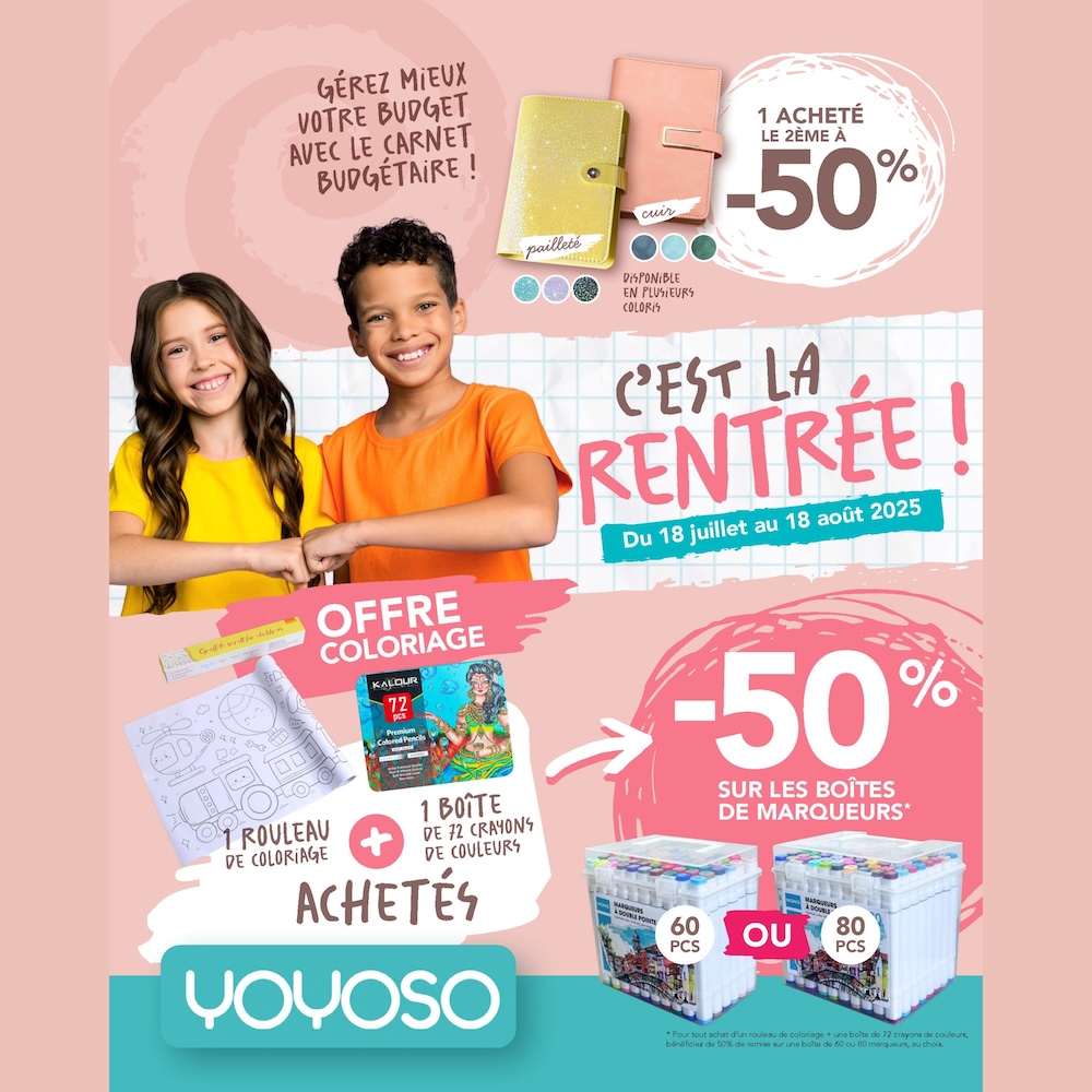 Centre Commercial Le Portail - offre enseigne - boutique Yoyoso Réunion