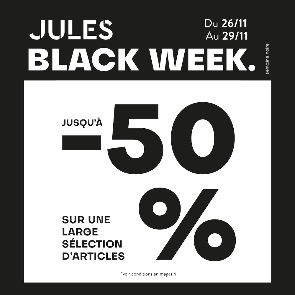 Centre Commercial Le Portail - offre enseigne - boutique Jules Réunion