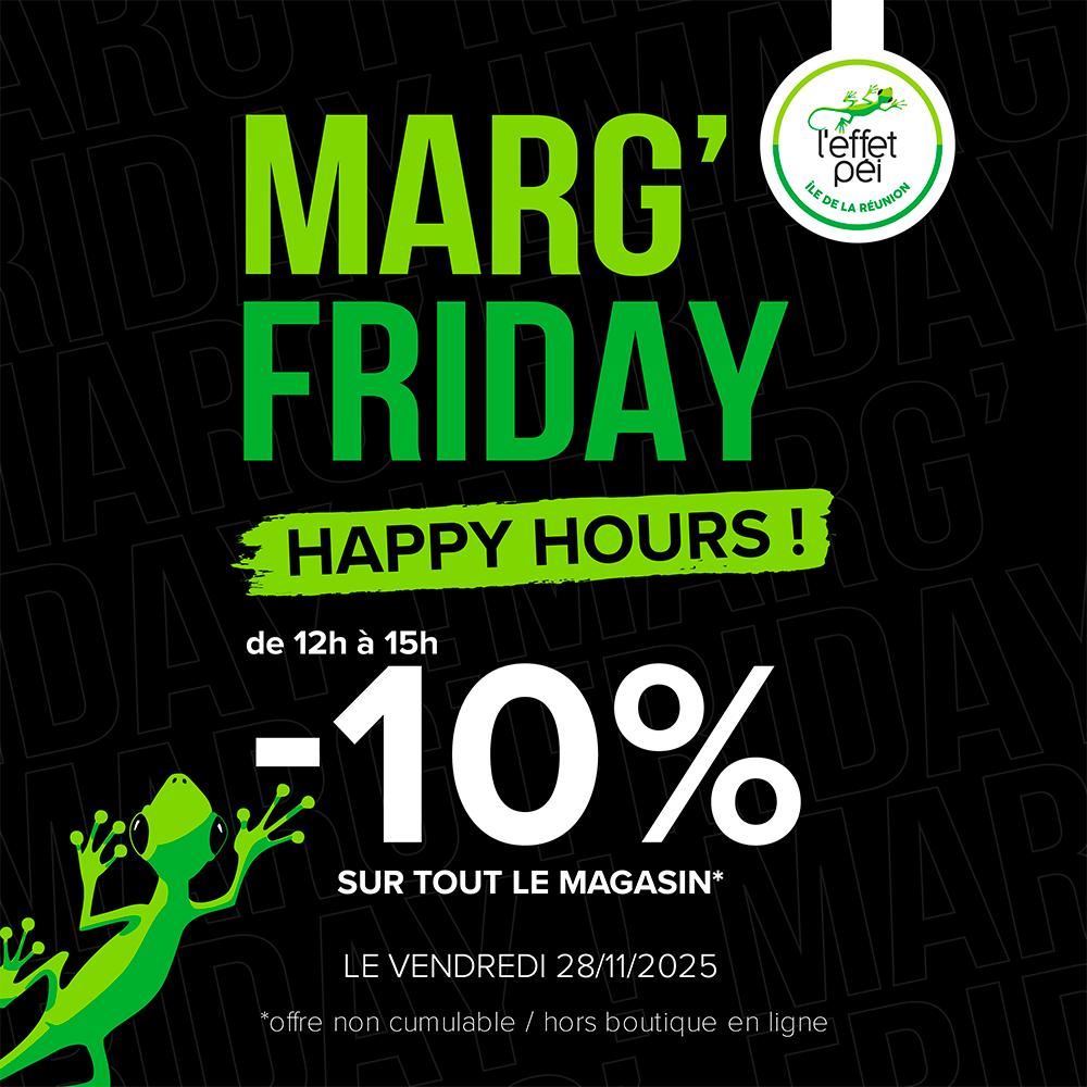 Centre Commercial Le Portail - offre enseigne - boutique L'effet Pei Réunion